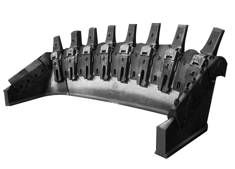 Large castings and castlips