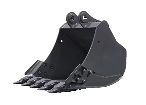 Excavator bucket attachment