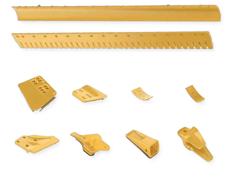 Ground engaging tools — cutting edges, end bits, teeth and adapters